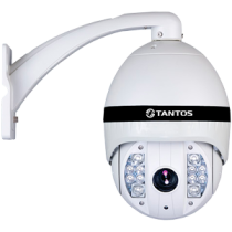 Поворотная PTZ IP Камера видеонаблюдения Tantos TSi-SDW211Z22IR
