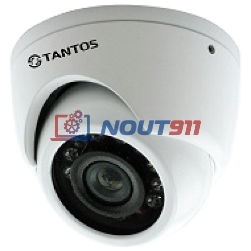 Купольная AHD Камера видеонаблюдения Tantos TSc-EBm600CHB (2.8)