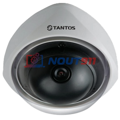 Купольная AHD Камера видеонаблюдения Tantos TSc-D960CHB (3.6)