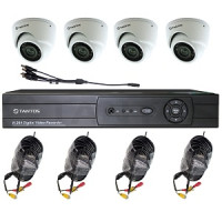 Комплект видеонаблюдения TS-Villa 4