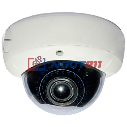 Купольная IP Камера видеонаблюдения Tantos TSi-Dle5VP (2.8-12)