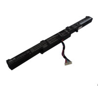 Аккумулятор (Батарея) для ноутбука Asus A41-X550E 14,4v 2500mAh, черная ORG