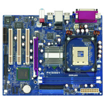 Материнская плата Asrock P4I65GV Socket-478, i865GV+ICH5, 2xDDR, SVGA+AGP, ATA,2xSATA,LAN, mATX