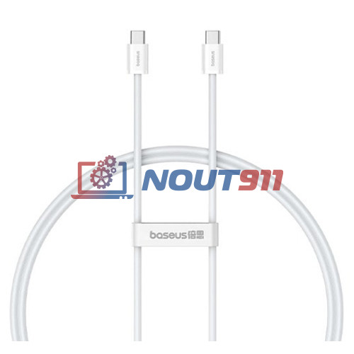 Кабель Baseus Superior Series 2 Fast Charging Data Cable Type-C to Type-C 100W 1м (P10365200211-03) белый