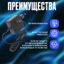 Блок питания для ноутбука Asus 19V 1.75A 33W M-plug (ADP-33AWA), квадратный корпус, HC/ORG