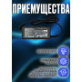 Зарядка для ноутбука Asus 19V 3.42А 65W 3.0x1.1mm (ADP-65DB), прямоугольный корпус, без сетевого кабеля, OEM