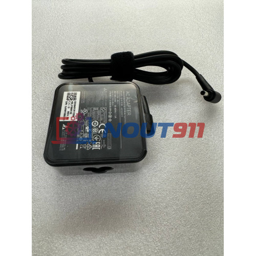 Блок питания для ноутбука MSI 19V 3.42A 65W 4.0x1.35mm (ADP-65GD D), квадратный корпус, HC/ORG