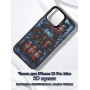 Чехол для iPhone 13 Pro Max с 3D принтом Холодильник с колой, накладка силиконовая, рамка черная