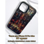 Чехол для iPhone 12 Pro Max с 3D принтом Холодильник с напитками, накладка силиконовая, рамка черная