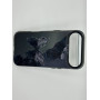 Чехол для iPhone 17 Air с 3D принтом Черная бабочка, накладка силиконовая, рамка черная