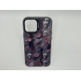 Чехол для iPhone 11 Pro Max с 3D принтом Черепки на фоне цветов, накладка силиконовая, рамка черная