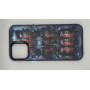 Чехол для iPhone 11 Pro Max с 3D принтом Холодильник с колой, накладка силиконовая, рамка черная