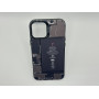 Чехол для iPhone 12 Pro Max с 3D принтом Айфон в разборе, накладка силиконовая, рамка черная