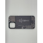 Чехол для iPhone 12 Pro Max с 3D принтом Айфон в разборе, накладка силиконовая, рамка черная