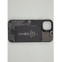 Чехол для iPhone 12 с 3D принтом Айфон в разборе, накладка силиконовая, рамка черная