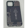 Чехол для iPhone 13 Pro с 3D принтом Айфон в разборе, накладка силиконовая, рамка черная