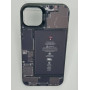 Чехол для iPhone 15 Plus с 3D принтом Айфон в разборе, накладка силиконовая, рамка черная