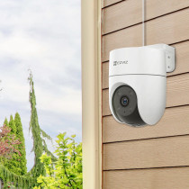 Уличная поворотная Wi-Fi Камера EZVIZ H8c 2МП 1080p (4.0mm), microSD до 512 ГБ, H.265, обзор 360°, ИК подсветка до 30м, белая