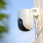 Уличная поворотная камера EZVIZ H8c 4G с поддержкой SIM-карт (4.0mm) 3МП, 2К - 2304×1296, H.265, 360°, ИК подсветка до 30м, белая