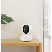 Поворотная Wi-Fi Камера EZVIZ TY1 PRO 3K 5MP (4.0mm), microSD, H.265, 360 гр, 2.4/5 GHz, Smart Color, USB-C, белая