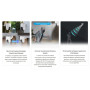 Уличная поворотная Wi-Fi Камера EZVIZ H8c Pro (4.0mm) 5МП, 3К 2880х1620, H.265, ИК подсветка до 30м, Угол панорамирования 350°, MicroSD до 512 ГБ белая