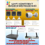 Wi-Fi Комплект видеонаблюдения EZVIZ на 4 видеокамеры - 2Мп 1080P (1хCS-H3c + 3хCS-H1c + CS-X5S-4W) IP67, Двусторонняя аудиосвязь, ИК-подсветка до 30м, угол 125гр, H.265