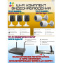 Wi-Fi Комплект видеонаблюдения EZVIZ на 5 видеокамер - 2Мп 1080P (2хCS-H3c + 3хCS-H1c + CS-X5S-8W) IP67, Двусторонняя аудиосвязь, ИК-подсветка до 30м, угол 125гр, H.265