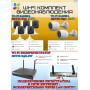 Wi-Fi Комплект видеонаблюдения EZVIZ на 7 видеокамер - 2Мп 1080P (2хCS-H3c + 5хCS-H1c + CS-X5S-8W) IP67, Двусторонняя аудиосвязь, ИК-подсветка до 30м, угол 125гр, H.265