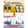 Wi-Fi Комплект видеонаблюдения EZVIZ на 6 видеокамер - 2Мп 1080P (4хCS-H3c + 2хCS-H1c + CS-X5S-8W) IP67, Двусторонняя аудиосвязь, ИК-подсветка до 30м, угол 125гр, H.265