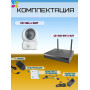 Wi-Fi Комплект видеонаблюдения EZVIZ на 5 видеокамер - 2Мп 1080P (5хCS-H6c + CS-X5S-8W) Поворотная камера до 340 гр, Двусторонняя аудиосвязь, ИК-подсветка до 10м, угол 85гр, H.265
