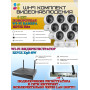 Wi-Fi Комплект видеонаблюдения EZVIZ на 8 видеокамер - 2Мп 1080P (8хCS-H6c + CS-X5S-8W) Поворотная камера до 340 гр, Двусторонняя аудиосвязь, ИК-подсветка до 10м, угол 85гр, H.265