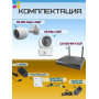 Wi-Fi Комплект видеонаблюдения EZVIZ на 5 видеокамер - 2Мп 1080P (4хCS-H3c Color + 1хCS-H6c + CS-X5S-8W) IP67, Двусторонняя аудиосвязь, ИК-подсветка до 30м, угол 125гр, Поворот до 340 гр, H.265
