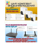 Wi-Fi Комплект видеонаблюдения EZVIZ на 3 камеры видеонаблюдения - 5Мп 2880х1620 (CS-X5S-4W + 3хCS-H8c ) 2.4 ГГц Цветное ночное видение, IP65, ИК до 30м, Угол панорамирования 350°, угол 108гр