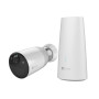 Беспроводная Wi-Fi камера с базовой станцией Ezviz BC1 kit на аккумуляторе 12900 мА-ч, Встроенный динамик и микрофон, цветная ночная съемка, белая