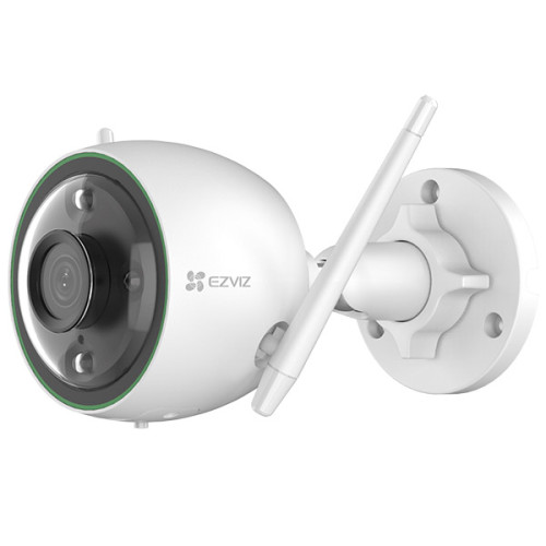 Уличная Wi-Fi Камера EZVIZ C3N (H.265) с цветной ночной съемкой, 2 МП, Full HD 1080p, подсветка до 30м 2.8mm (CS-C3N-A0-3H2WFRL(2.8mm))