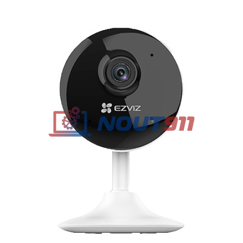 Wi-Fi Камера EZVIZ C1C-B 720p (2.8mm), microSD, H.265, микрофон и динамик, 1МП, Full HD, ИК подсветка до 12м, белая