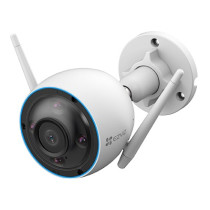 Уличная Wi-Fi Камера EZVIZ H3 Color Night Pro 2880 x 1620p (2.8mm), microSD, H.265 с цветной ночной съемкой, 5МП (3K), ИК подсветка до 30м, белая