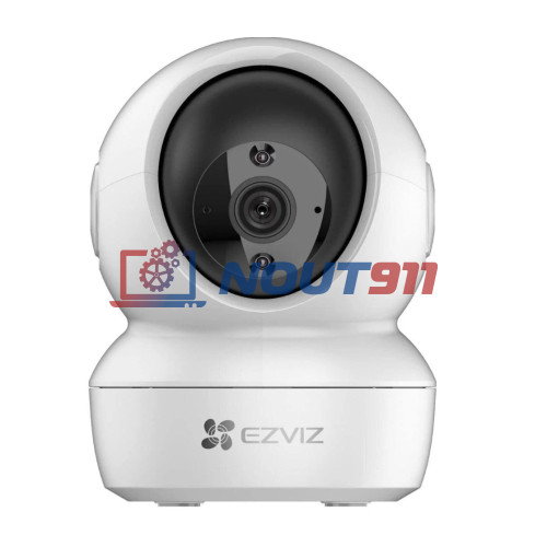 Поворотная Wi-Fi Камера EZVIZ H6c 1440p (4.0mm), microSD, H.265, 360 гр, 4МП, 2K, ИК подсветка до 10м, белая