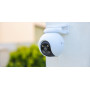 Уличная поворотная Wi-Fi Камера EZVIZ H8 PRO 1620p 3K (4.0mm) microSD H.265 360° 5МП ИК подсветка до 30м белая