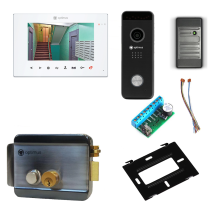 Комплект видеодомофона Optimus Premium 7˝ TFT - 2.1Мп (электромеханический замок, считыватель)