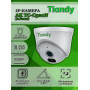 IP-камера Tiandy AK TC-C320N I3WEY2.8V2.0 (2.8mm) 2МП 1920x1080 H.265, микрофон, угол 108.2гр, подсветка до 30м, IP40 PoE