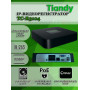 IP Видеорегистратор Tiandy TC-R3104 IBP4CEuLSV2.0, 4 IP камеры 6МП, 1920х1080, 30к/с на канал, 4 PoE порта, H.265, 1×SATA III 3.5’’ до 6ТБ