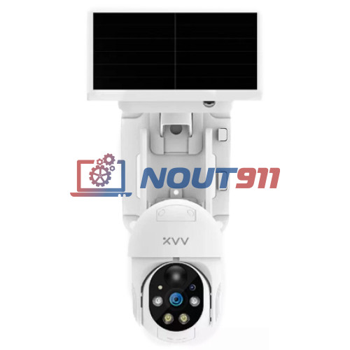 Автономная 4G камера Xiaomi Xiaovv XVV-1120S-P6 Pro-4G 2МП (1920x1080) уличная, с солнечной батареей, H265 [EU] белая