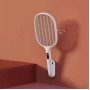 Электрическая мухобойка Xiaomi Qualitell ZSS210903 pro Smart Digital Electric Fly Swatte S1 Pro, 400 нм, до 4х часов от АКБ 2000 мАч, 5V белый