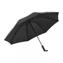 Зонт Xiaomi 90 Points Automatic Reverse Folding Umbrella With LED Flashlight 90COTNT2008U-BK00-OS Полиэстер 210T, купол 106см, защита UPF50+,черный
