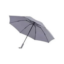 Зонт Xiaomi 90 Points Automatic Reverse Folding Umbrella With LED Flashlight 90COTNT2008U-BK00-OS Полиэстер 210T, купол 115см, защита UPF50+,серый