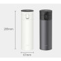 Термос Xiaomi Quange Thermos Cup 400ml (BW201) - современный термос с внутренним баком из SUS316, внешним из SUS304, LED подсветкой и стильным черным дизайном.