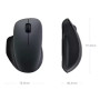 Мышь беспроводная Mijia Wireless Mouse Comfort Edition (XMWXSB04YM), черная