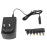 Блок питания MicroParts SY6 на 3V, 4.5V, 5V, 6V, 7.5V, 9V, 12V - 1A, 12W универсальный, регулируемый с насадками