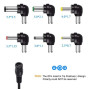 Универсальный регулируемый блок питания MicroParts SY6 3V-12V 1A 12W с насадками